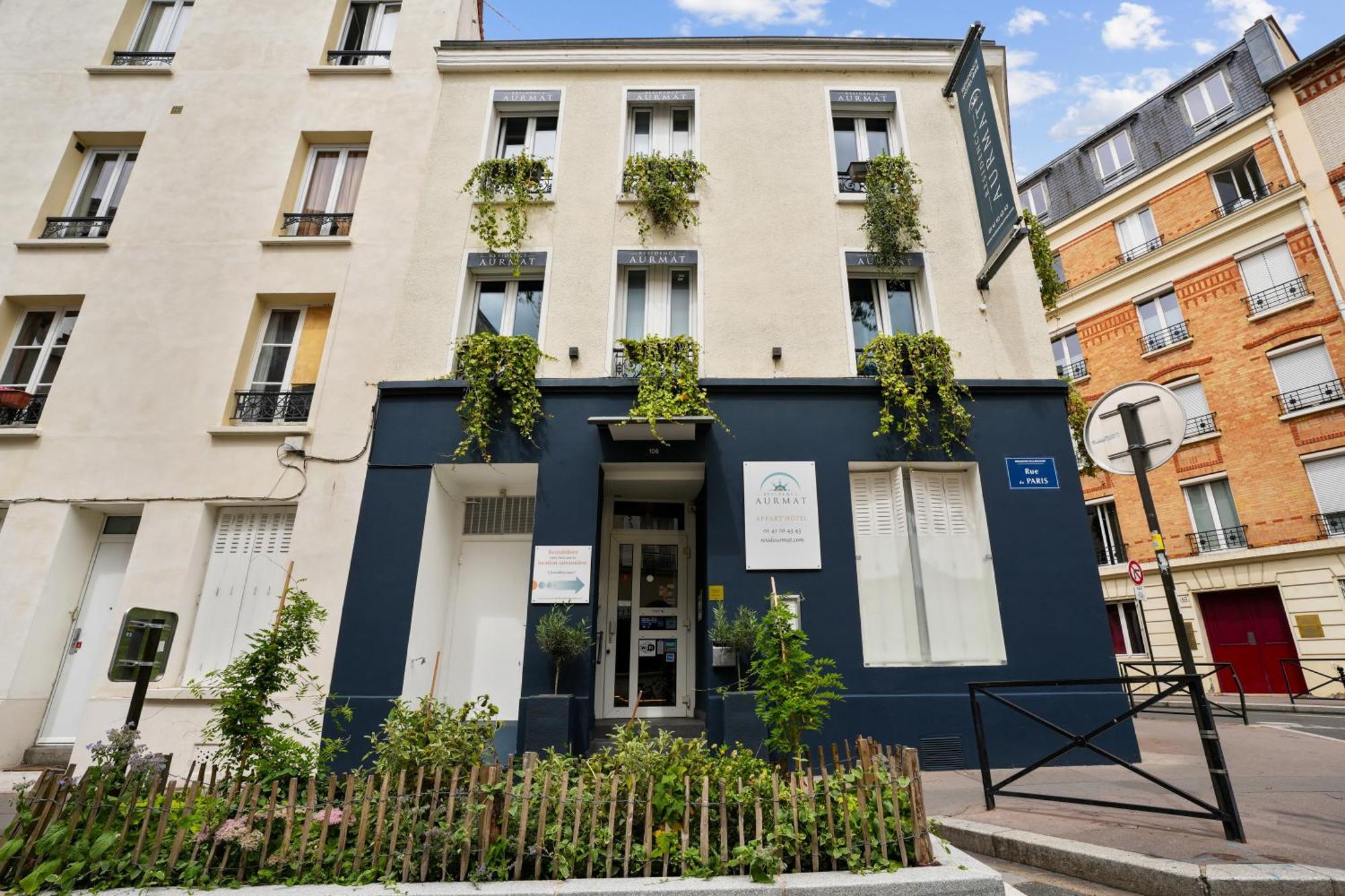Résidence AURMAT - Appart-hôtel - Boulogne - Paris Exterior foto